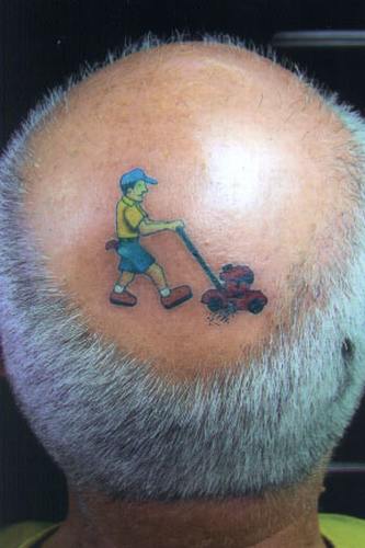 tattoo in head 